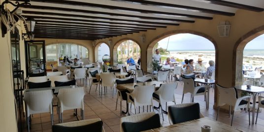 Dénia, bar-restaurant bord de mer, Murs et Fonds