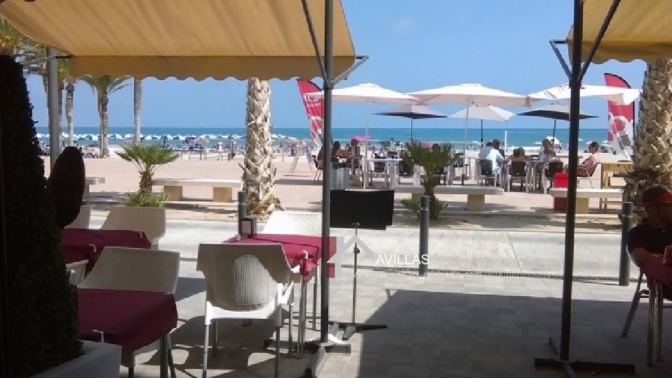Villajoyosa, Pizzeria Restaurant face à la plage