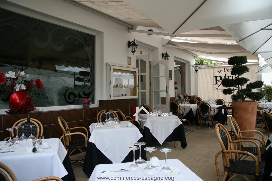 Nerja, Restaurant traditionnel français