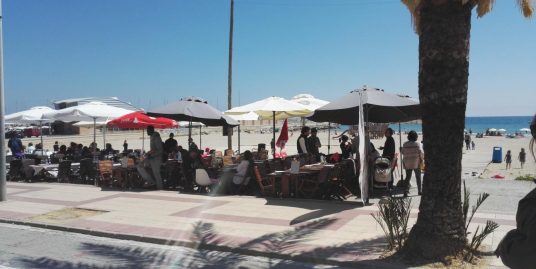 El Campello, Restaurant, terrasse face à la mer