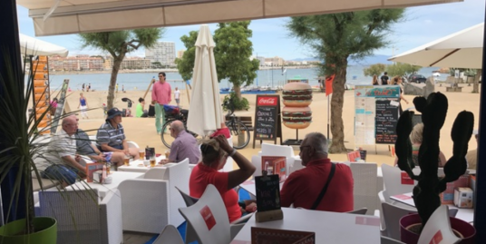 L’Escala, bar, tapas les pieds dans l’eau