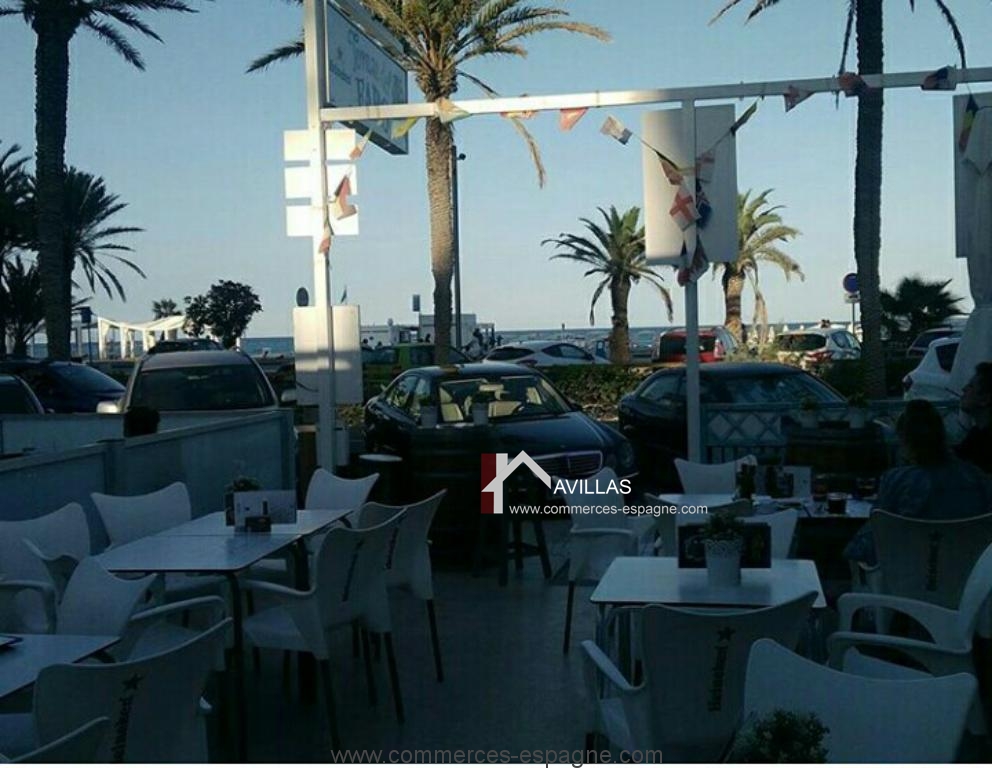 Alicante, Bar Restaurant face mer