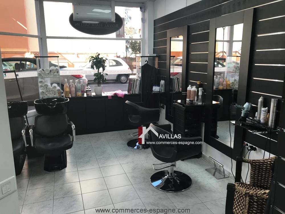 Salon de coiffure à Fuerteventura, île canarie