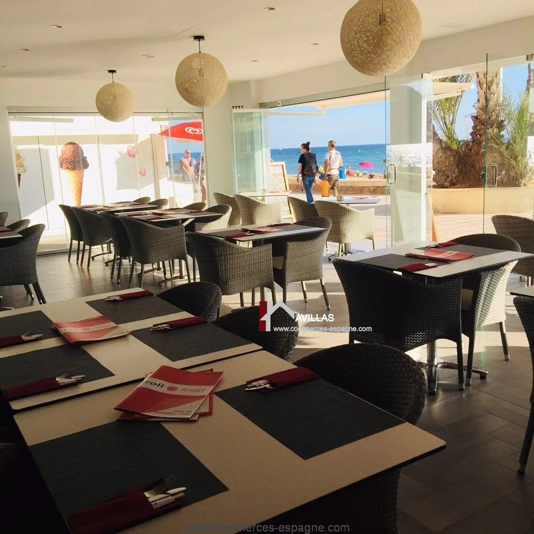 Calpe, Bar Restaurant face mer, Costa blanca