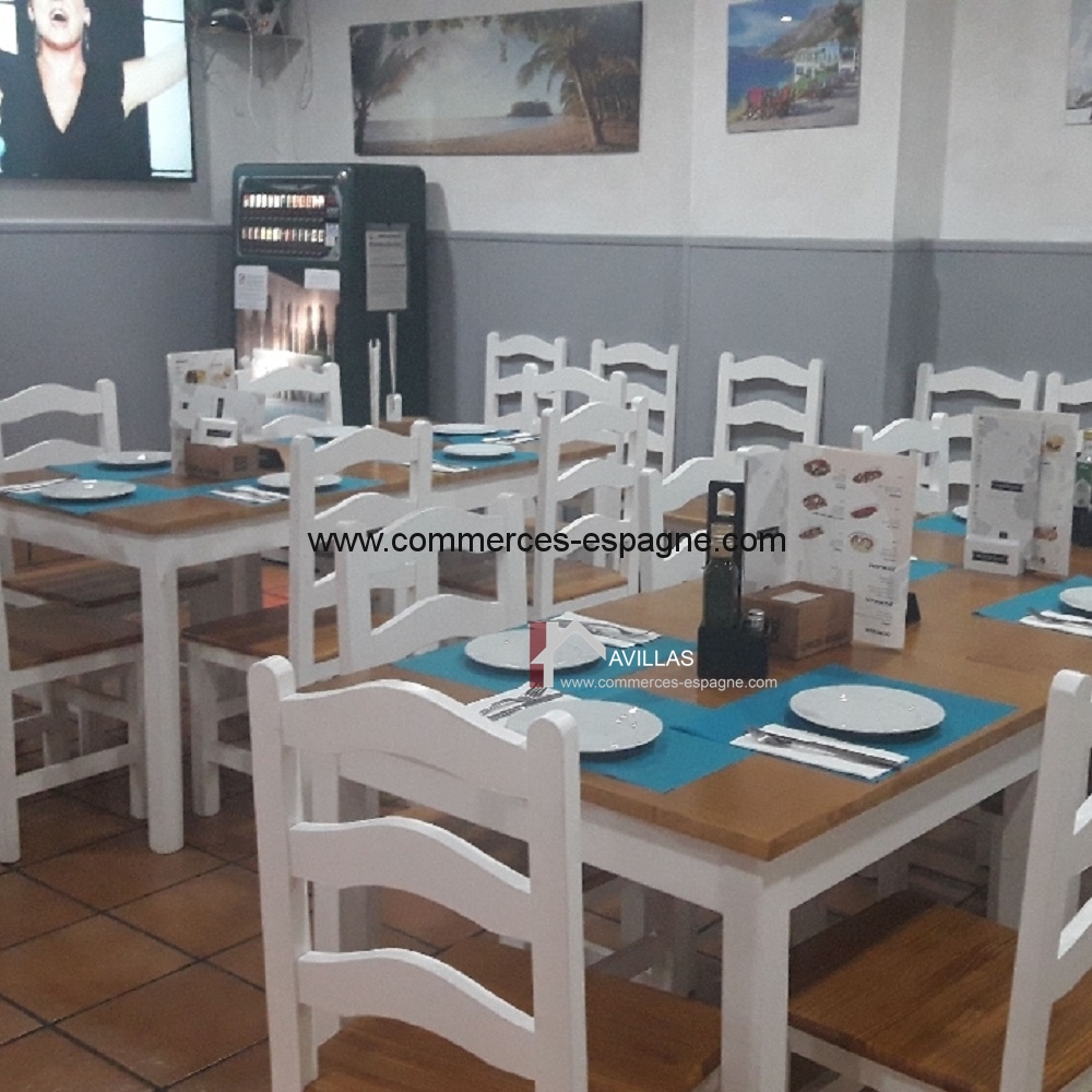 Bar restaurant, Alicante centre ville