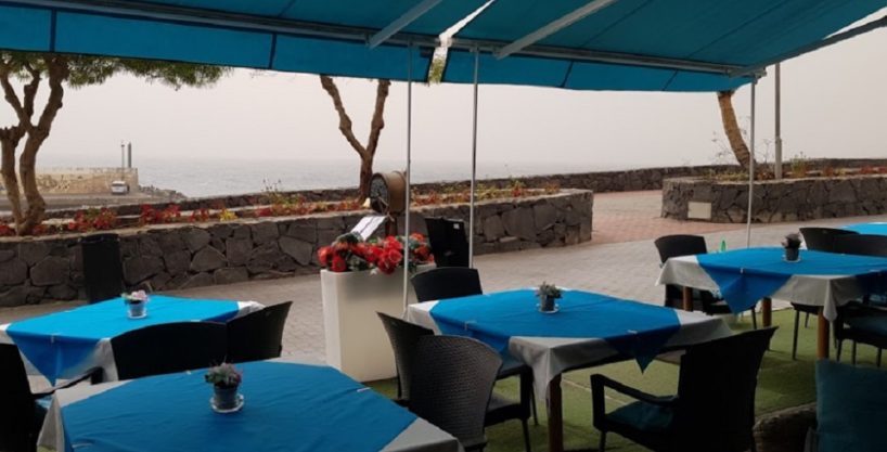 Bar Restaurant,Tenerife, face mer