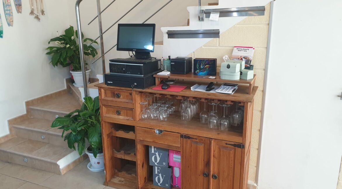 Bar Tapas MORAIRA COM25003 Comptoir Caisse